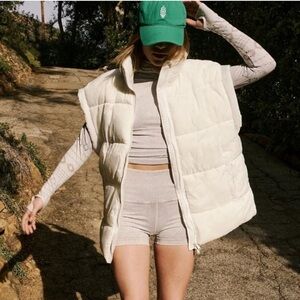 Free People Movement In a Bubble Puffer Vest